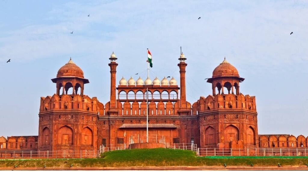 Red Fort in Old Delhi, India