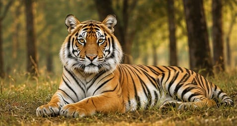 Bengal tiger in Ranthambore National Park