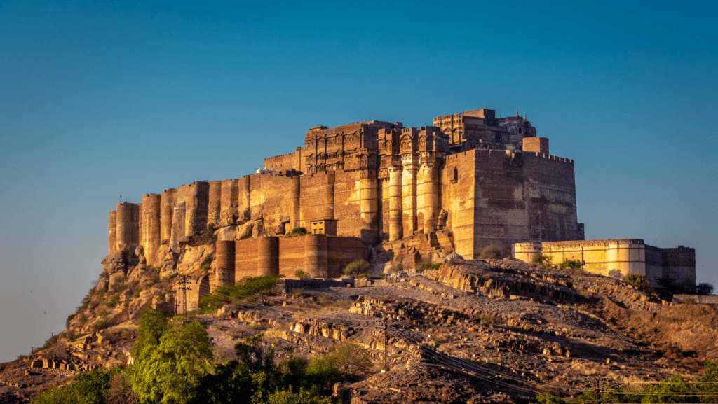 Mehrangarh Fort in Jodhpur Rajasthan