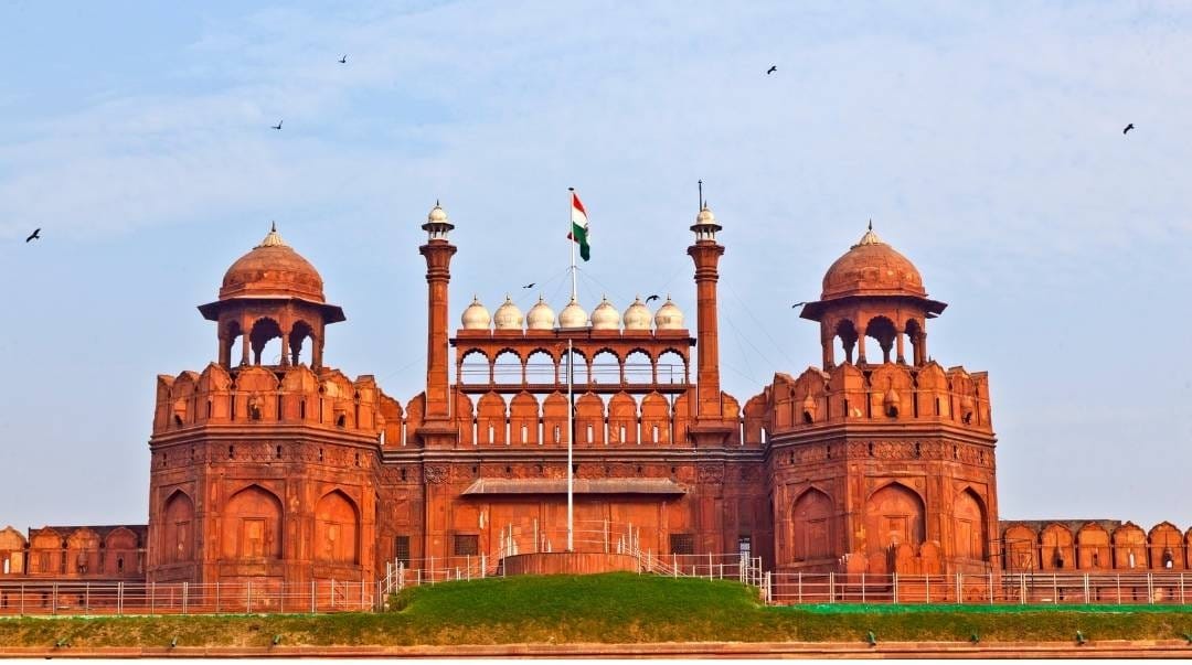 India tours from South Africa featuring the Red Fort