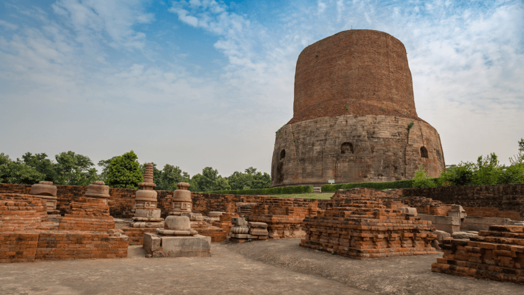 Dhamek Stupa at Sarnath near Varanasi